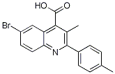PI-22185 6-Bromo-3-methyl-2-4-tolylquinoline-4-carboxylicacid (351000-02-7)