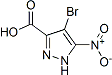 PI-22208 4-Bromo-5-nitro-1H-pyrazole-3-carboxylic acid (84547-93-3)