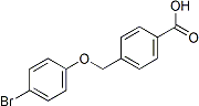 PI-22235 4-(4-Bromophenoxymethyl)benzoic acid (364623-84-7)