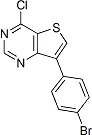 PI-22257 7-(4-Bromophenyl)-4-chlorothieno[3,2-d]pyrimidine (Not available)