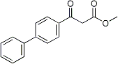 PI-22306 3-Biphenyl-4-yl-3-oxo-propionic acid methyl ester (56216-10-5)