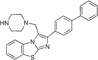 PI-22310 2-Biphenyl-4-yl-3-piperazin-1-ylmethylbenzo[d]imidazo[2,1-b]thiazole (Not available)
