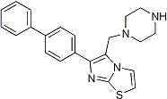 PI-22312 6-Biphenyl-4-yl-5-piperazin-1-ylmethylimidazo-[2,1-b]thiazole (Not available)