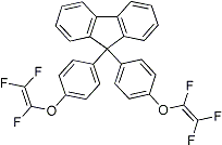 PI-22453 9,9-Bis(4-trifluorovinyloxyphenyl)fluorene (134130-20-4)