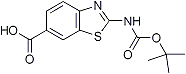 PI-22468 2-N-Boc-Aminobenzothiazole-6-carboxylic acid (225525-50-8)