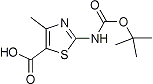 PI-22484 N-Boc-amino-4-methylthiazole-5-carboxylic acid (302963-94-6)