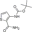 PI-22486 Boc-3-aminothiophene-2-carboxamide (Not available)