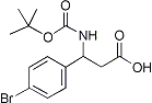 PI-22490 3-(Boc-amino)-3-(4-bromophenyl)propionic acid (282524-86-1)