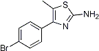 PI-22519 4-(4-Bromophenyl)-5-methyl-1,3-thiazole-2-ylamine (65705-44-4)