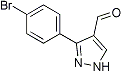 PI-22543 3-(4-Bromo-phenyl)-1H-pyrazole-4-carbaldehyde (350997-68-1)