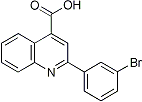 PI-22547 2-(3-Bromo-phenyl)-quinoline-4-carboxylic acid (298230-83-8)