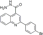 PI-22550 2-(4-Bromo-phenyl)-quinoline-4-carboxylic acidhydrazide (351899-02-0)
