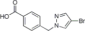PI-22584 4-(4-Bromo-pyrazol-1-ylmethyl)-benzoic acid (387344-96-9)