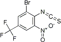 PI-22637 2-Bromo-4-trifluoromethyl-6-nitrophenylisothio-cyanate (Not available)
