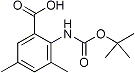 PI-22677 2-tert-Butoxycarbonylamino-3,5-dimethylbenzoicacid (669713-57-9)