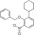 PI-22767 4-Benzyloxy-5-cyclohexyl-3-nitro benzene (Not available)