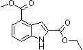 PI-22786 Indole-2,4-dicarboxylic acid 2-ethyl ester 4-methyl ester (473883-20-4)