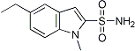 PI-22803 N-Methyl-1H-indole-5-ethane sulfonamide (Not available)