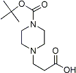 PI-22853 3-(1-tert-Butoxycarbonylpiperazin-4-yl)propionicacid (242459-97-8)