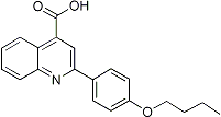 PI-22865 2-(4-Butoxyphenyl)quinoline-4-carboxylic acid (51842-70-7)