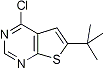PI-22909 6-tert-Butyl-4-chlorothieno[2,3-d]pyrimidine (Not available)
