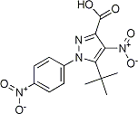 PI-22974 5-tert-Butyl-1-(4-nitro-phenyl)-1H-pyrazole-3-carboxylic acid (817172-32-0)