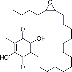 PI-22978 2-[13-(3-Butyl-oxiranyl)-tridecyl]-3,6-dihydroxy-5-methyl[1,4]benzoquinone (Not available)