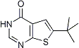 PI-23044 6-tert-Butyl-3H-thieno[2,3-d]pyrimidin-4-one (Not available)