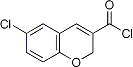 PI-23146 6-Chloro-2H-1-benzopyran-3-carbonyl chloride (306935-54-6)