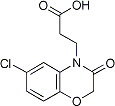 PI-23154 3-(6-Chloro-2H-1,4-benzoxazin-3(4H)-one-4-yl)propionic acid (351003-03-7)
