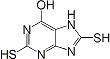 PI-23184 2,8-Dimercapto-6-hydroxypurine (15986-32-0)