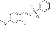 PI-23200 N-(2,4-Dimethoxy-benzylidene)benzenesulfonamide (Not available)