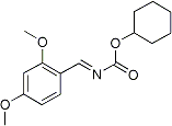 PI-23201 (2,4-Dimethoxybenzylidene)carbamic acidcyclohexyl ester (681260-44-6)