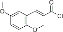 PI-23277 (E)-3-(2,5-Dimethoxyphenyl)acryloyl chloride (344402-16-0)