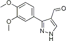 PI-23326 3-(3,4-Dimethoxyphenyl)-1H-pyrazole-4-carbaldehyde (350997-69-2)