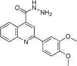 PI-23329 2-(3,4-Dimethoxyphenyl)quinoline-4-carboxylic acid hydrazide (350997-66-9)