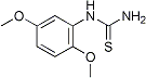 PI-23333 1-(2,5-Dimethoxyphenyl)-2-thiourea (67617-98-5)