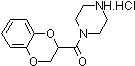 PI-23390 N-(2,3-Dihydro-1,4-benzodioxane-2-carbonyl)piperazine hydrochloride (70918-74-0)