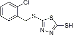 PI-23633 5-(2-Chlorobenzylthio)-2-mercapto-1,3,4-thiadiazole (345991-75-5)