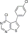 PI-23695 4-Chloro-5-(4-chlorophenyl)thieno[2,3-d]pyrimidine (331761-46-7)