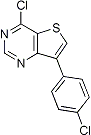PI-23697 4-Chloro-7-(4-chlorophenyl)thieno[3,2-d]pyrimidine (Not availabe)