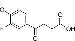 PI-23717 3-(3-Fluoro-4-methoxybenzoyl)propionic acid (347-63-7)