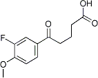 PI-23723 5-(3-Fluoro-4-methoxyphenyl)-5-oxovaleric acid (845781-33-1)