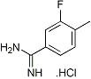 PI-23735 3-Fluoro-4-methylbenzamidine hydrochloride (175277-88-0)