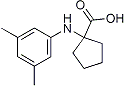 PI-23910 1-(3,5-Dimethylphenylamino)cyclopentanecarboxylic acid (Not available)