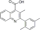 PI-23933 2-(2,5-Dimethylphenyl)-3-methylquinoline-4-carboxylic acid (350999-29-0)