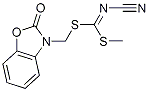 PI-24418 Methyl [(2-oxobenzo[d]oxazol-3(2H)-yl)methyl]cyanocarbonimidodithioate (444791-13-3)