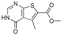 PI-24696 Methyl 5-methyl-4-oxo-3,4-dihydrothieno[2,3-d]pyrimidine-6-carboxylate (Not available)