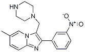 PI-24703 6-Methyl-2-(3-nitrophenyl)-3-piperazin-1-ylmethyl-imidazo[1,2-a]pyridine (Not available)