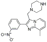PI-24705 8-Methyl-2-(3-nitrophenyl)-3-piperazin-1-ylmethyl-imidazo[1,2-a]pyridine (Not available)